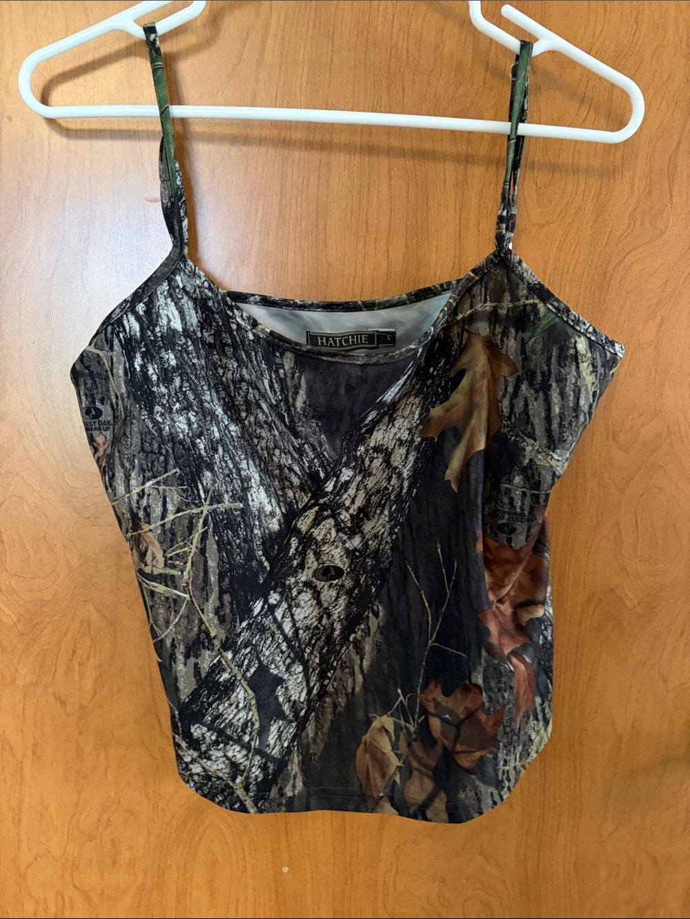 Hatchie Camo Spaghetti Strap Cami